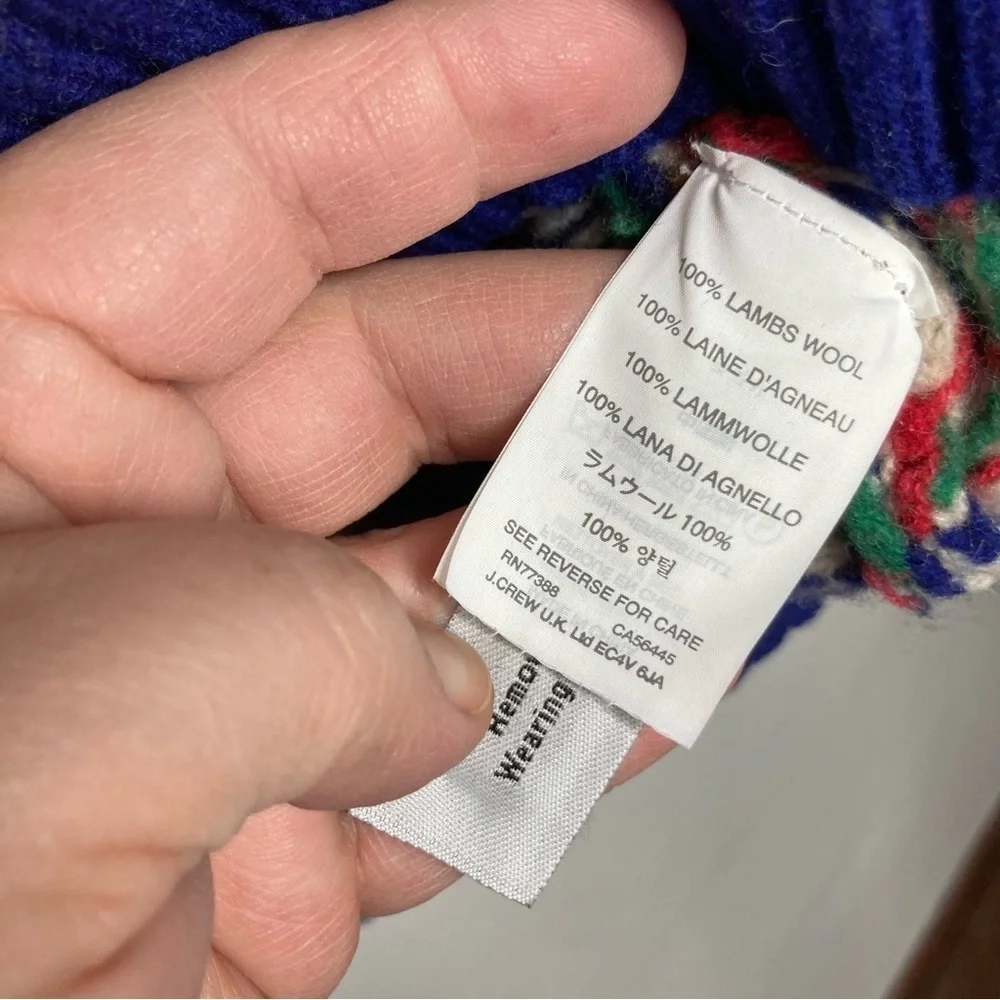 J. Crew 100% lambs wool sweater‎ size XS